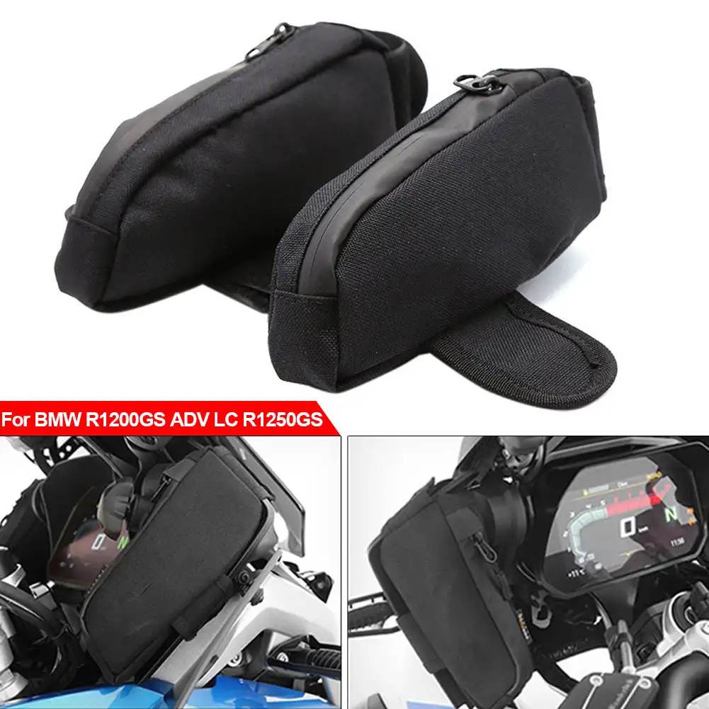 

Новая сумка для хранения для мотоцикла, обтекатели, левая и правая стороны, лобовое стекло, Фотосумка для инструментов BMW R1200GS ADV LC R1250GS