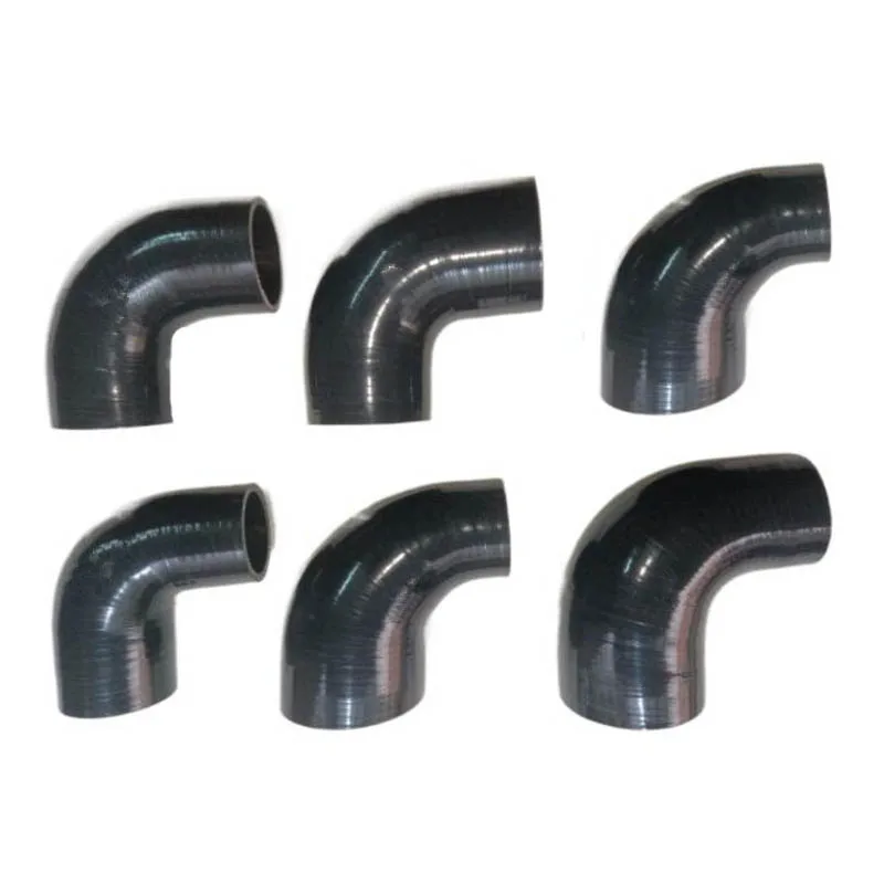 2.5" To 2.5" 90-Degree Black Silicone Elbow Hose Coupler – High-Temp & Flexible 9 thumbnail image
