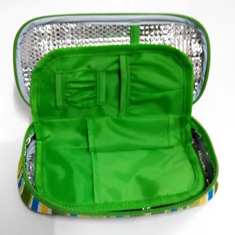 

Portable Medical Coolers Insulin Cooler Bag Insulated Diabetic Insulin Travel Case Cooler Box Aluminum Foil Ice Cooling