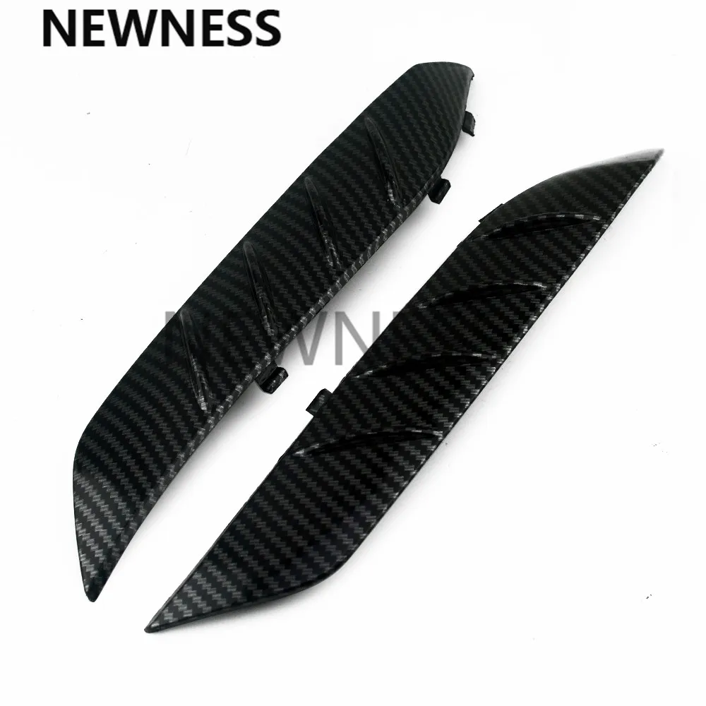 Kawasaki GTR1400 ZZR1400 ZX-14R 2006-Fender Fairing Edge Strip Front Shock Absorber Splash Cover Strip Carbon paint
