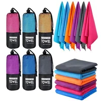 Microfiber Towel Sports Quick-drying Swimming Beach Towel Bath towels Camping Towel for Backpacking Hiking Lightweight Gym Yoga 1