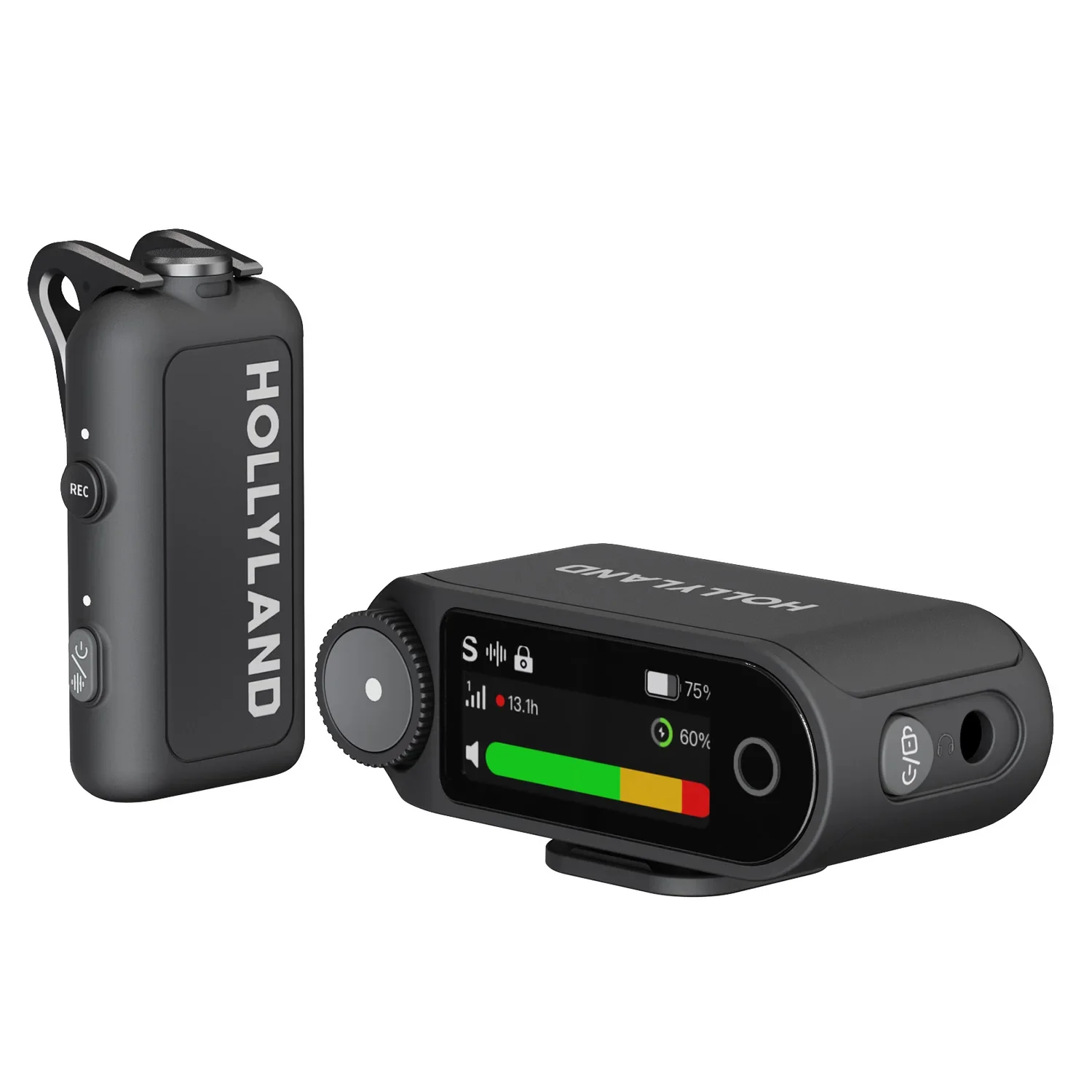 Hollyland Lark Max2 ワイヤレスラベリアマイク、プロ仕様ENCスタジオ