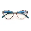Multifocal Progressive Computer Reading Glasses Anti Blue Light Readers Eyeglasses for Men Women Cat Eye Frame Lightweight Wear 3