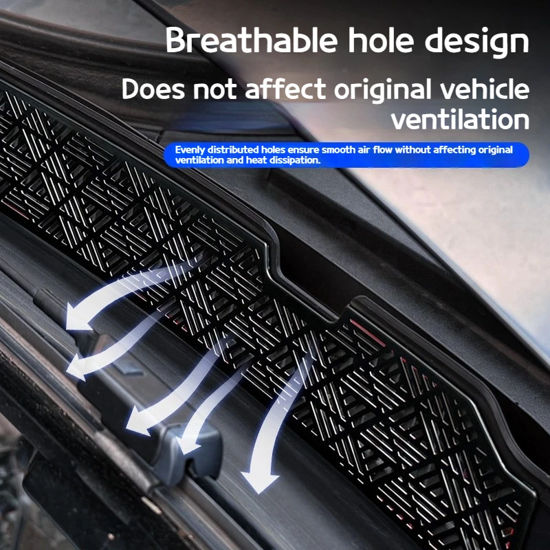 BMW X5 G05 2019-2025 차량 실내 배수구 먼지 커버 후드 필터 보호 커버 자동차 용품 액세서리