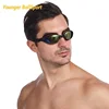 Myopia swimming goggles Professional Swimming Goggles Swimming Glasses with Earplugs Nose Clip Electroplate Waterproof Silicone 5