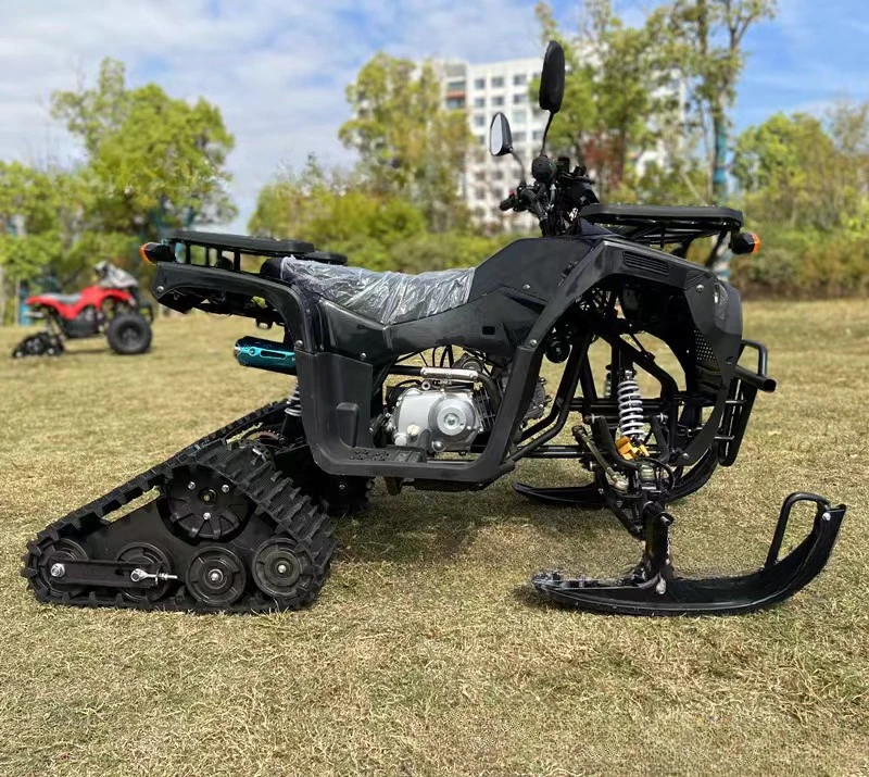 New Different Design atv Snowmobile Snowscoot Ski Tracked Snow Vehicle For Sale