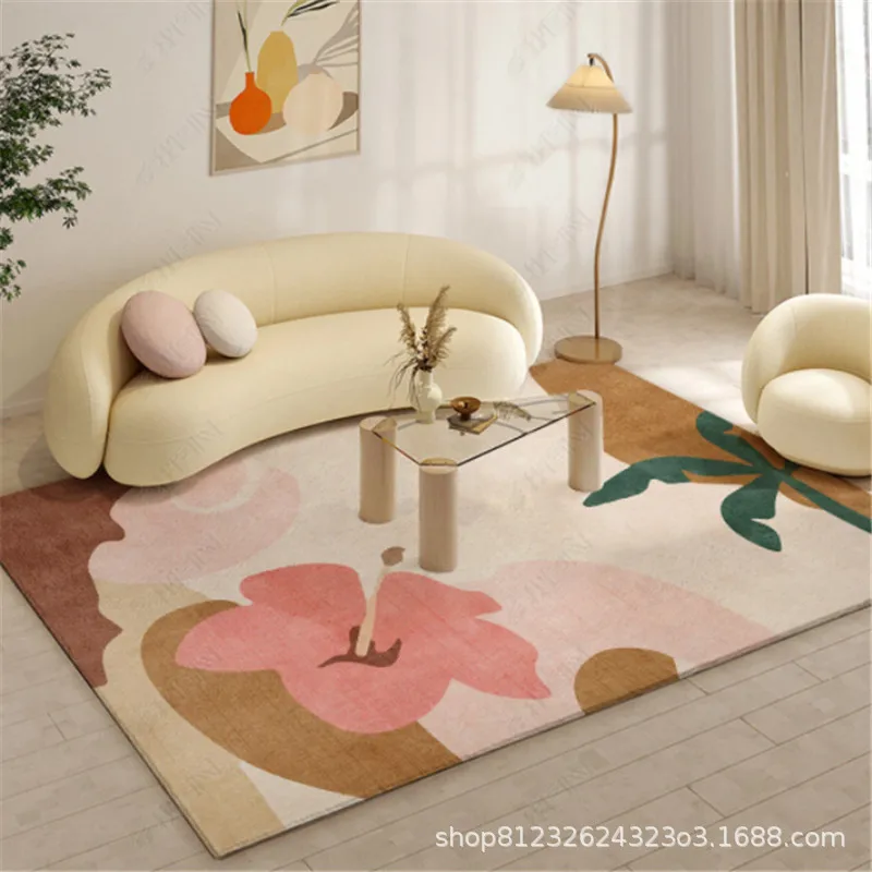 

C123Carpet Living Room Minimalist Large Area Full Shop Tea Table Carpet Bedroom Full Shop Bedside Carpet Minimalist Sty