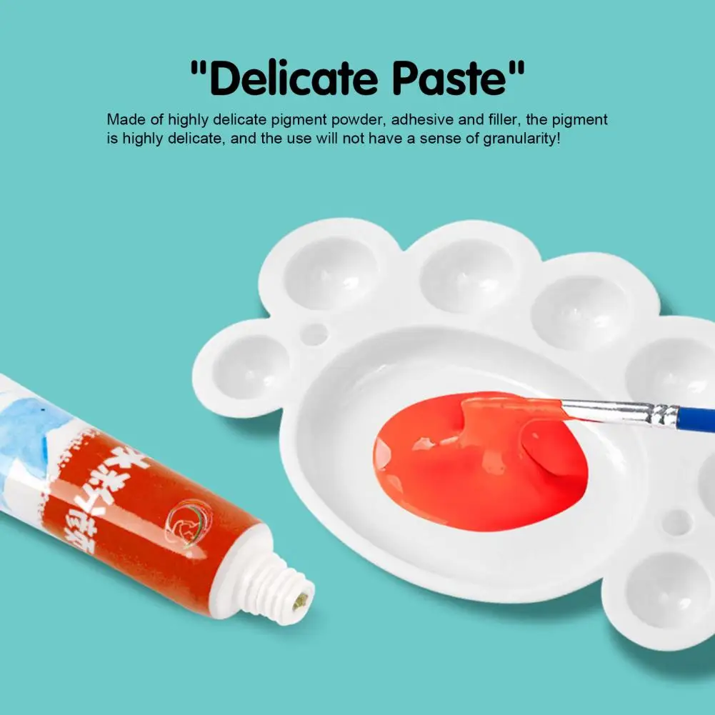 

1 Set Painting Paint Practical Fast Drying Highly Pigmented Student Supplies Acrylic Paint Watercolor Pigment