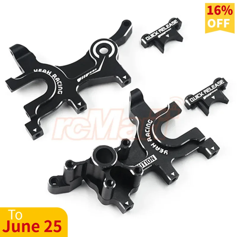 Yeah Racing Aluminum Gear Box For Yokomo YD2S Black #YKYD