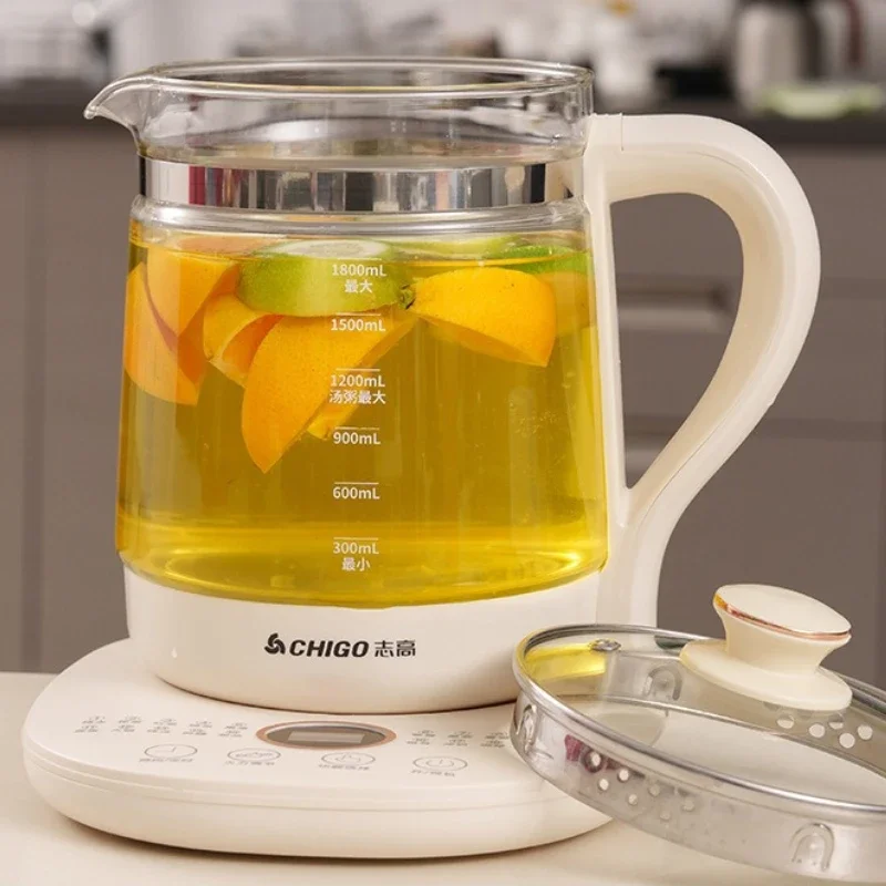 Intelligent Electric Kettle, Multifunctional Thermostat Kettle, Health Boiling Tea Kettle, 1.8L~2.2L Household Water Kettle 3