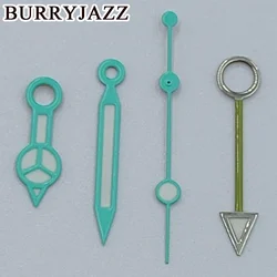 Colorful Luminous GMT Watch Hands by Burryjazz (Blue Green A)