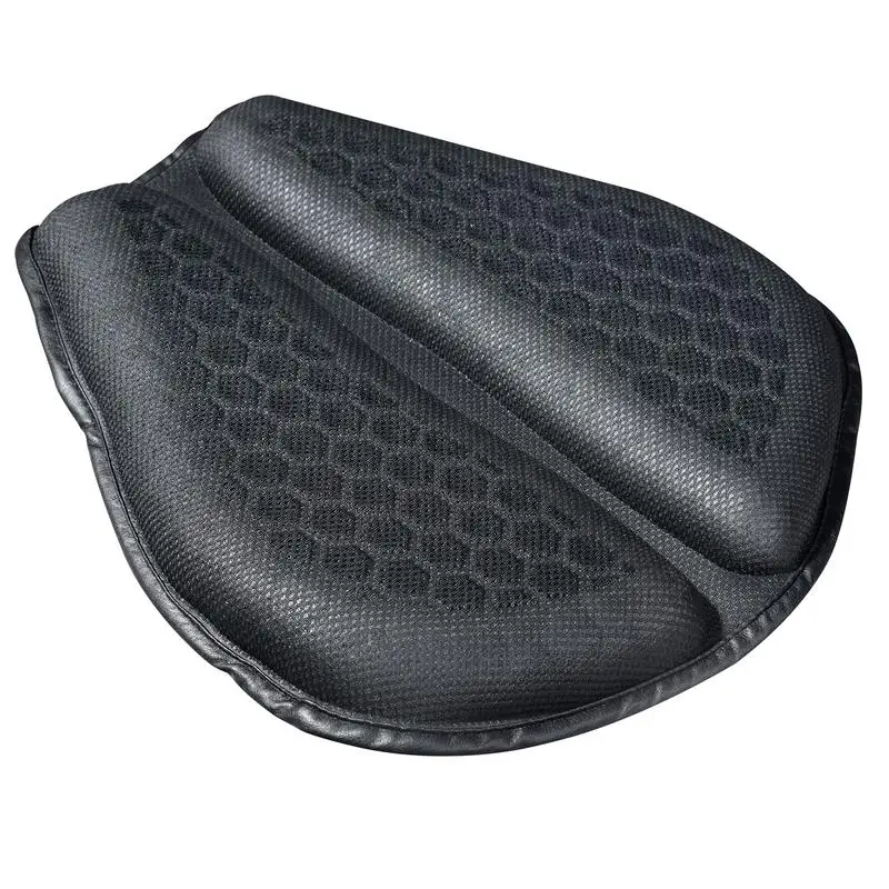 

Motorcycle Seat Cushion Thickening Heightening Waterproof Cushion Pressure Relief Ride Seat Pad Large For Cruiser Touring