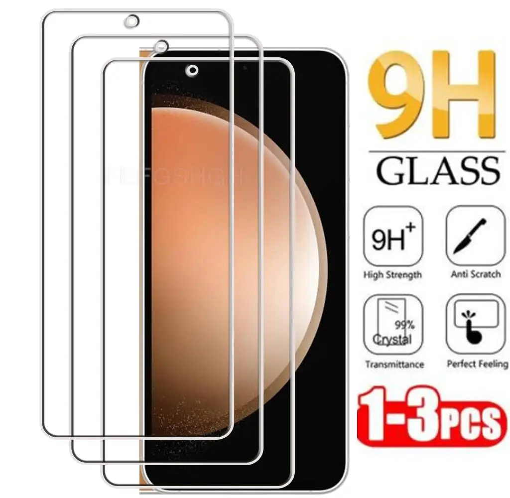 Vetro Temperato Originale Hd Per Samsung Galaxy S23 Fe 6.4 "S23Fe S23Fe S711B S711U A54 5G Pellicola Protettiva Per Schermo