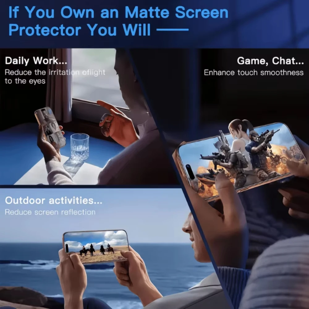 Privacy-Focused Easy Install Anti-Spy Tempered Glass Screen Protector