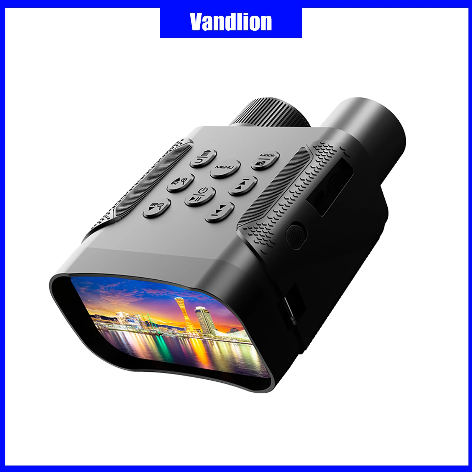 Vandlion A80 쌍안경 적외선 야간 투시 장치, 풀 다크 뷰 사진 비디오 촬영, 사냥 망원경, 5X 디지털 줌