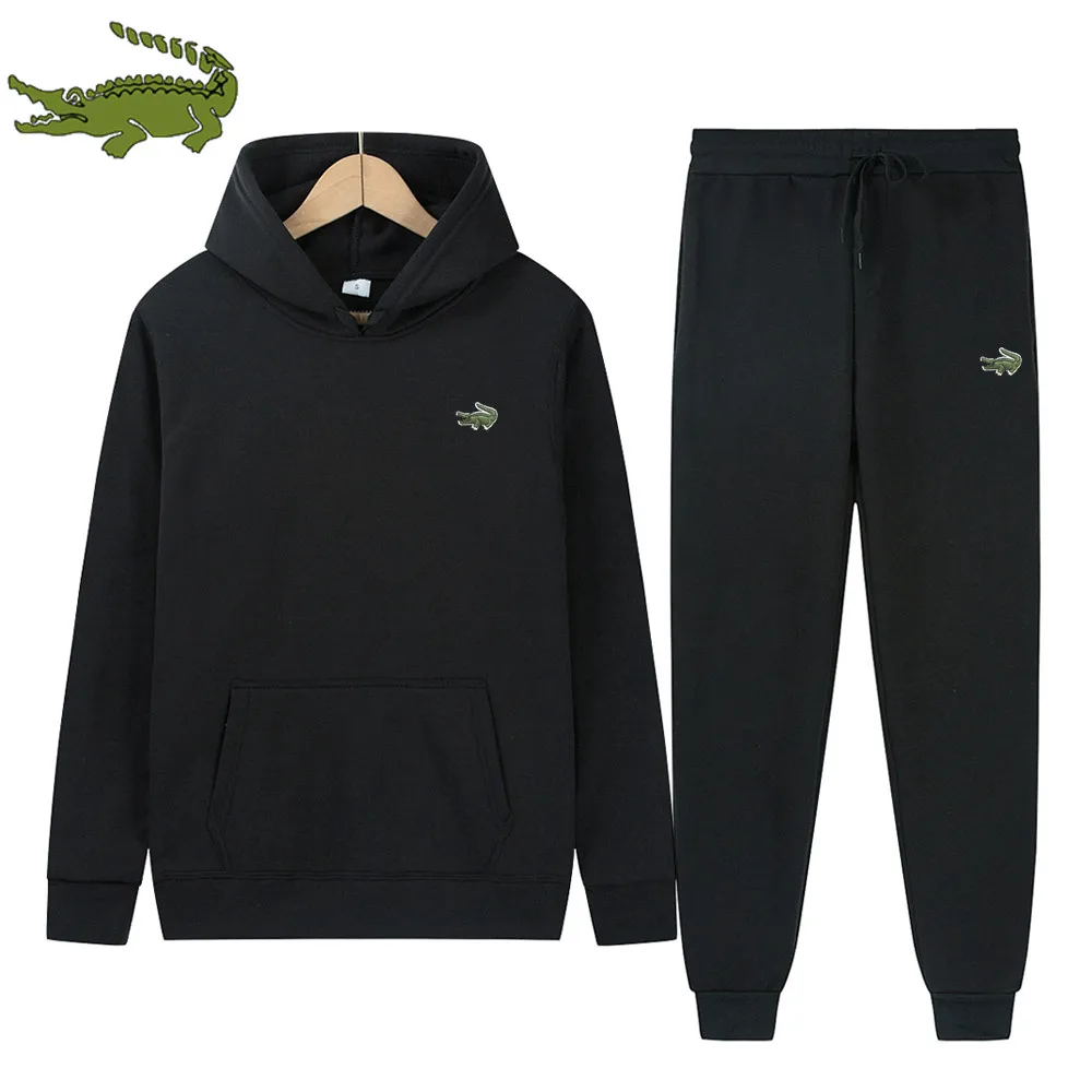 

New Brand Casual Men/Women Hoodies Tracksuit Sweatshirt Suit Hoodie+Sweat Pants Jogging Homme Pullover Sporting Couple Outfits