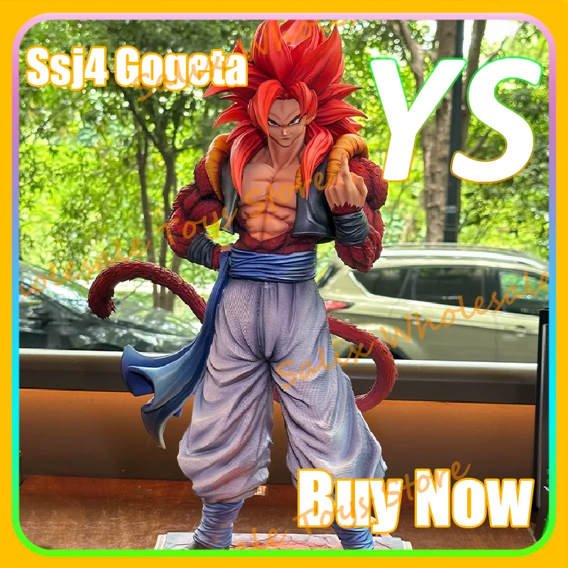 YS Np Studio Dragon Ball Gt Ssj4 Gogeta Figure Super Saiyan 4