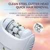 KEMEI km-290r Rechargeable Electric Lady Epilator Women's Hair Removal Electric Shaver For Women Epilator 4