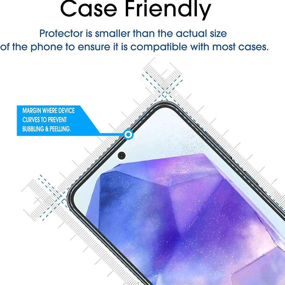 Premium Tempered Glass Screen Protector - 1 to 5 Pack
