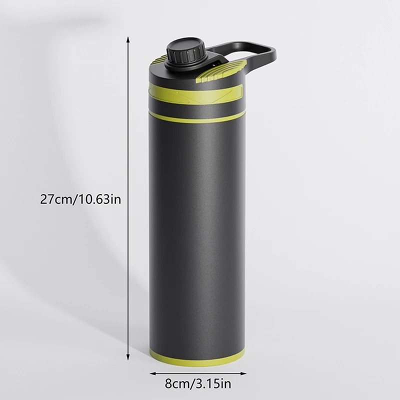 Water Purifier Bottle With Filter For Hiking, Camping, Survival, Travel-ABS Material, Portable Outdoor Water Filter-N58