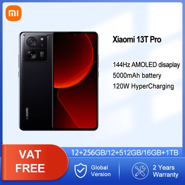 Global Version Xiaomi 13T Pro 5G 256GB /512GB /1TB 50MP Leica Camera 144Hz  AMOLED Display 5000mAh Battery 120W HyperCharge IP68 - AliExpress