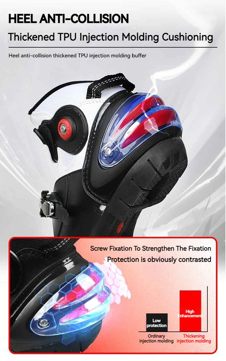 Bottes De Moto Pour Homme - Courtes - Imperméables - Avec