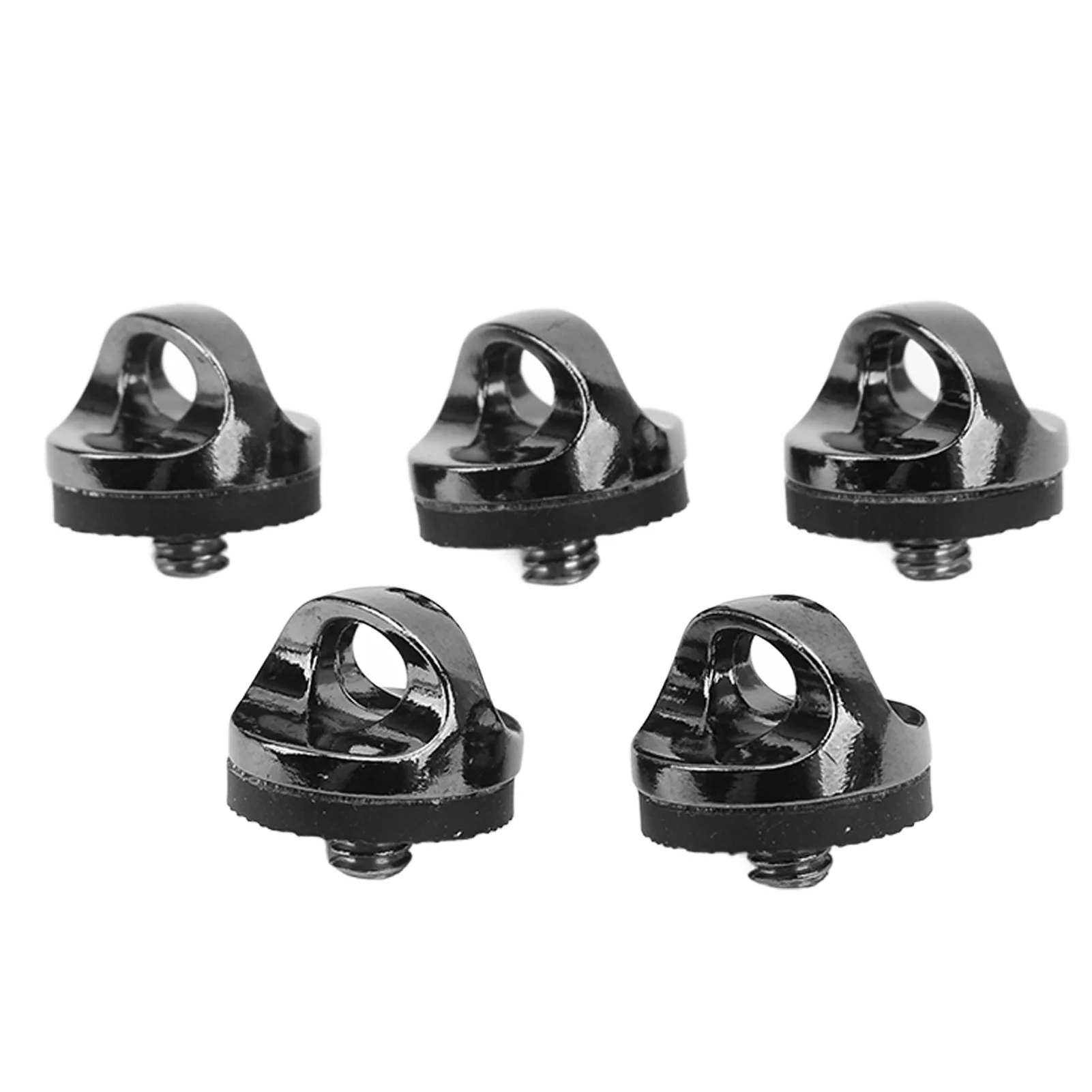 UNC 1/4 20 스레드 카메라 넥 스트랩 나사 거치대 퀵릴리즈 플레이트 장착 나사, 사진용 20mm 헤드 직경, 5 개