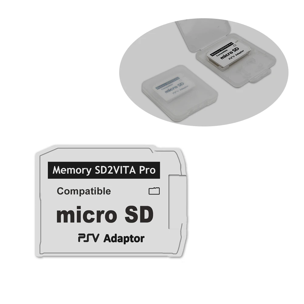 Sd2Vita V5.0 Micro Scheda Di Memoria Per Scheda Di Gioco Ps Vita Sd 1000/2000 Adattatore Per Slot Per Schede Sd Scheda Sd Di Sistema 3.60