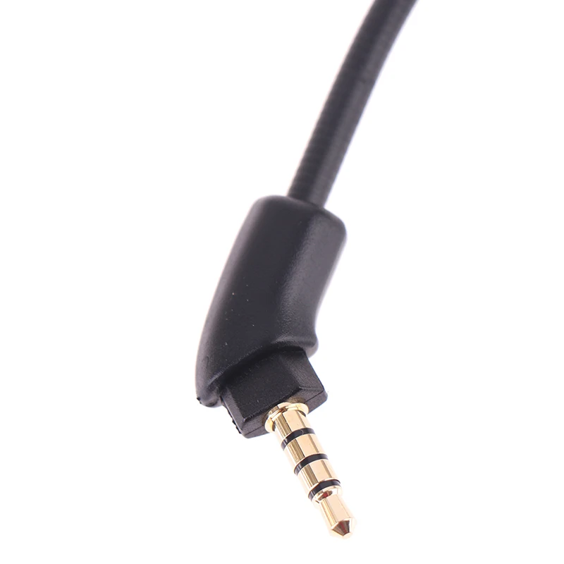 1PCS Mini Microphone For HyperX Cloud RevolverS Gaming Headset Replacement Auxiliary Gaming Microphone Gooseneck
