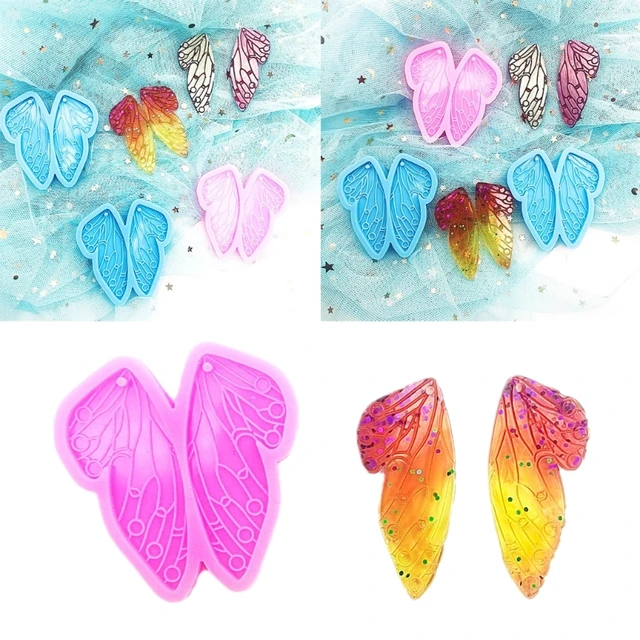 DIY Butterfly Silicone Mold Handicraft Earrings Pendant Mould Supply  (Alphabet)-751322.01