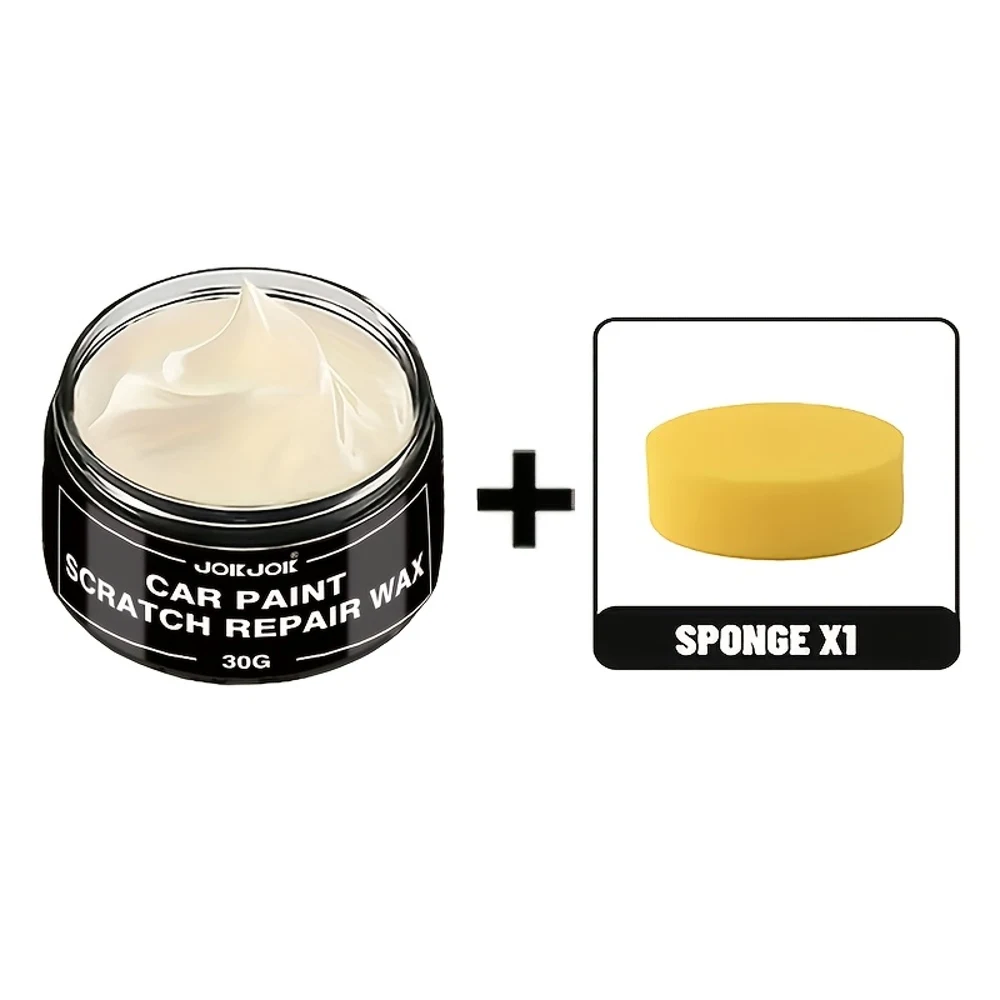 JOKJOK All-in-One Car Paint Scratch Remover Kit - Instant Scratch Repair & Polish, Single-Step Application (No Multi-Step Proces