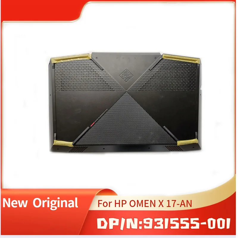 931555-001 Cover Inferiore Per Laptop Originale Nuova Di Zecca Nera Per Hp Omen X 17-An