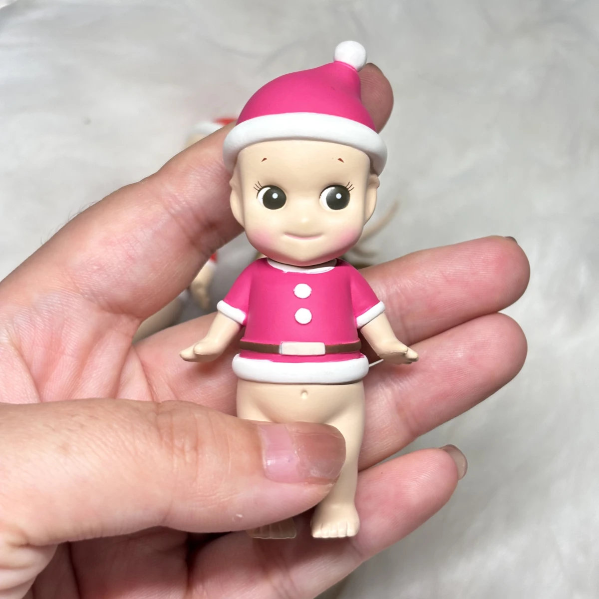 Sonny Angel Mini Figure 2006 2007 Francfranc Christmas Series Pink