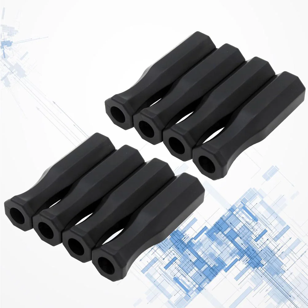 Spare Parts Replace Football Table Accessory Foosball Handle Grip Case Covers Replacement Hall Effect Joystick 3D Analog 8 Pcs table football game tabletop soccer game