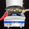 Commercial Gas Stove Single Cooker Stainless Steel Low Soup Furnace Canteen Kitchen Cooker High Flame With Fan 120w Gas Stove 3