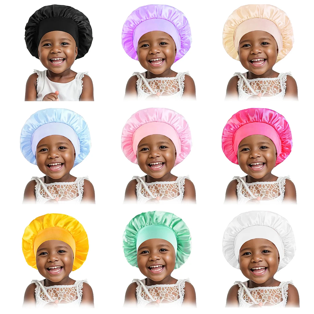 Children's Bonnet For Home Daily Leisure Sleep baby sun hat baby hat set