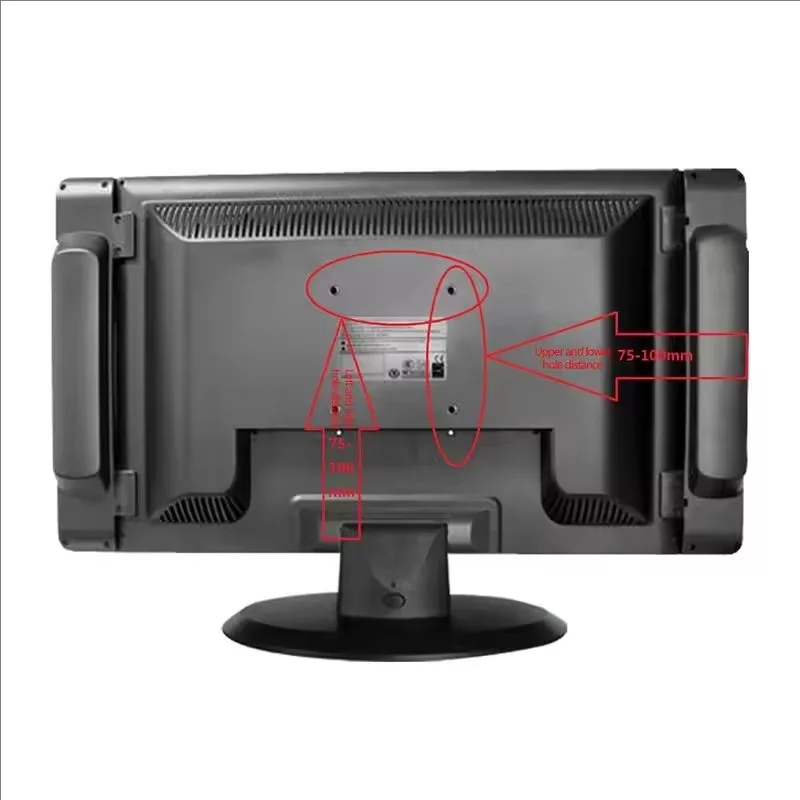 75/100/12-24 inch LCD LED monitor auxiliary TV monitor VESA tablet computer