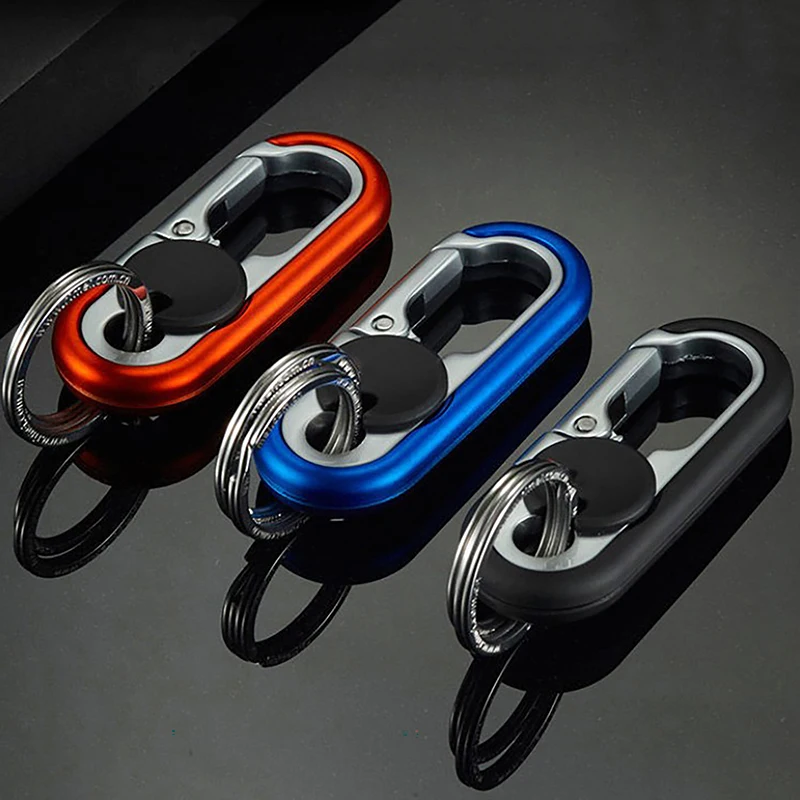 Car Keychain Creative Key Holder Men Fashion Camping Climbing Metal Key ...