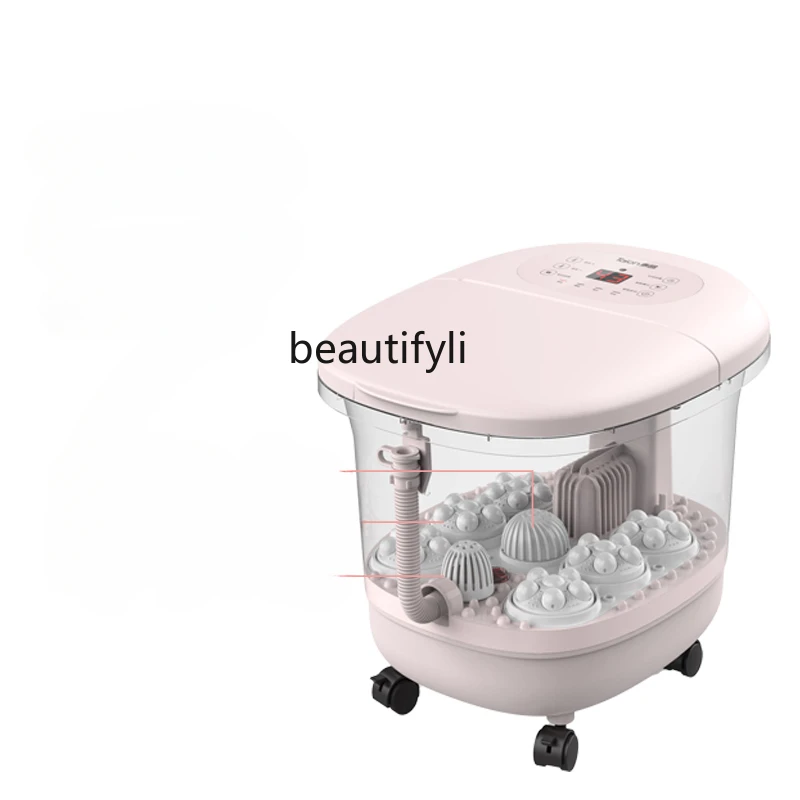 

Foot Bath Tub Automatic Massage Heating Feet-Washing Basin Electric Wash Foot Basin Constant Temperature Foot Bath Barrel