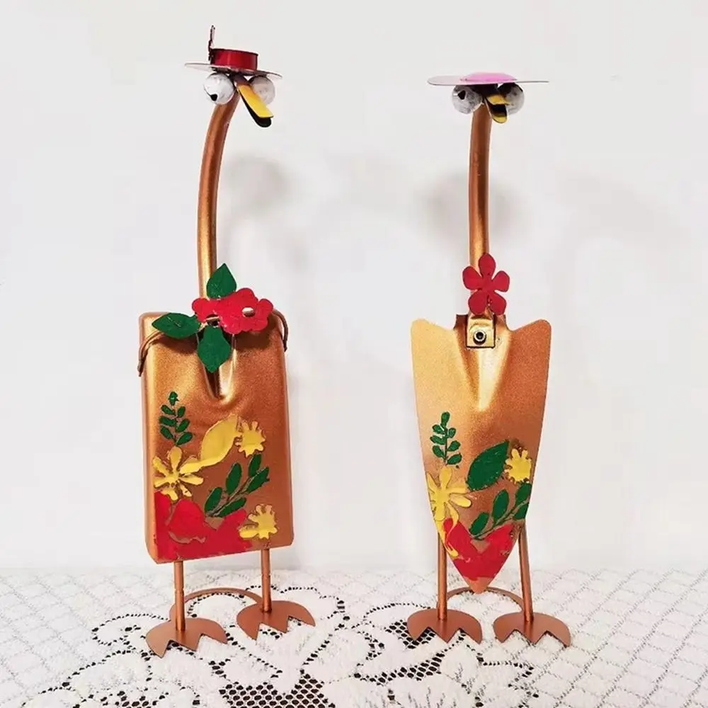 

Art Shovels Metal Shovels Duck Funny Cute Simulation Garden Duck Sculpture Unique Cartoon Lawn Duck Statues Housewarming Gift