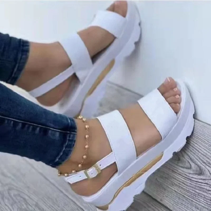 

Womens Sandals Lightweight Wedges Platform Shoes for Women Summer Heels Sandalias Casual Shoe Womenshoes Zapatos De Mujer