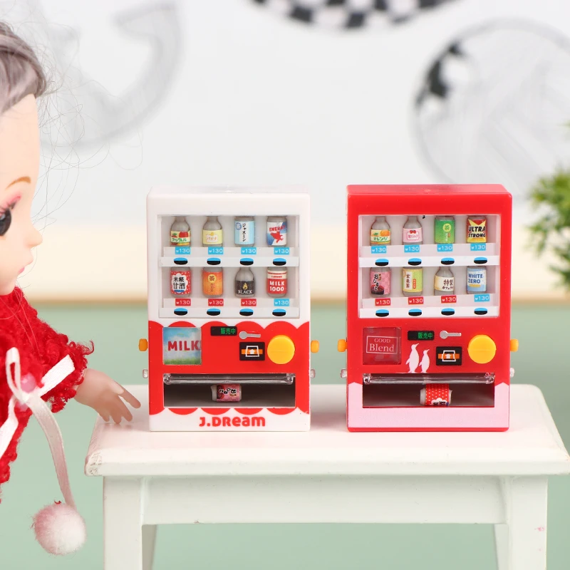 1PC Doll House Home Accessories Mini Beverage machine model shooting scene props Doll accessories