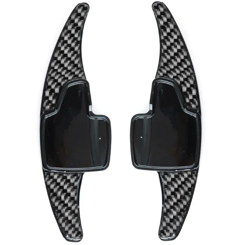 For Ford Focus Active Ecosport Kuga Escape Steering Wheel Shift Paddle Interior Trim Patch Extended Sports ABS Carbon Fiber