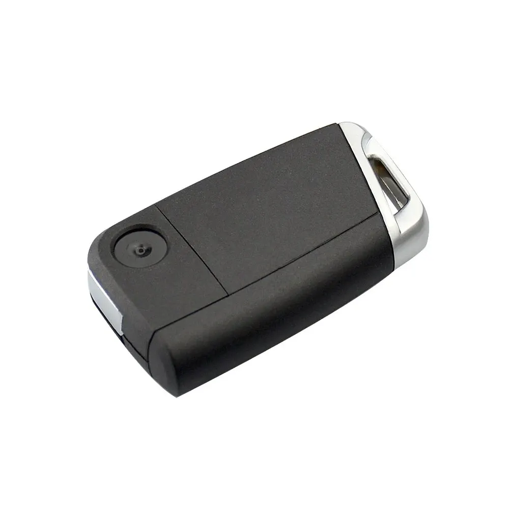 Remote Car Key Shell Case 3 Buttons Metal Edge For Volkswagen VW Golf 7 GTI MK7 Skoda Octavia A7 Seat key case