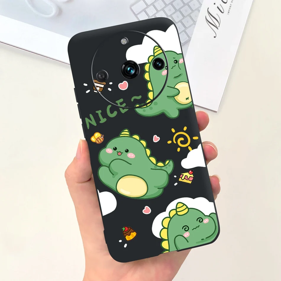 Cute Cat Painted Jelly Silicone Soft Back Cover | 5G Phone Case Bumper