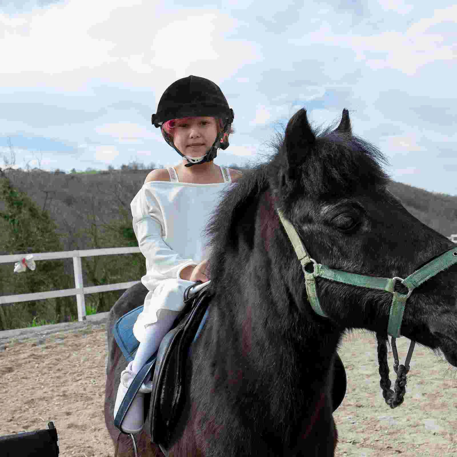 Kids Outdoor Children Sports Hat Lightweight Equestrian Polypropylene Protective Gear 6