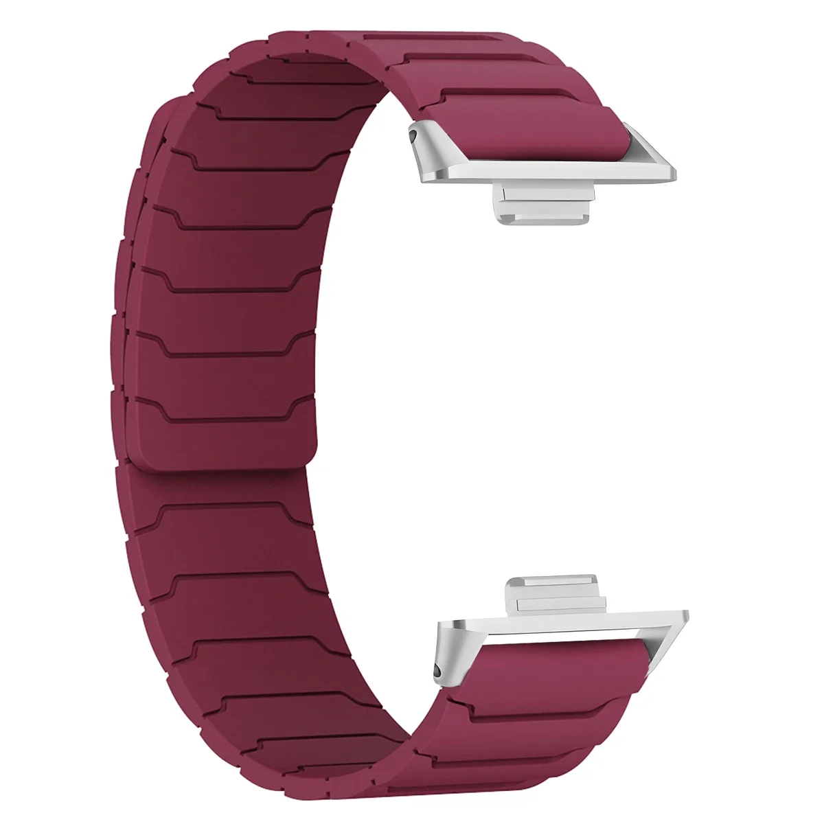 Magnetic Loop Silicone Sport Strap Replacement Band