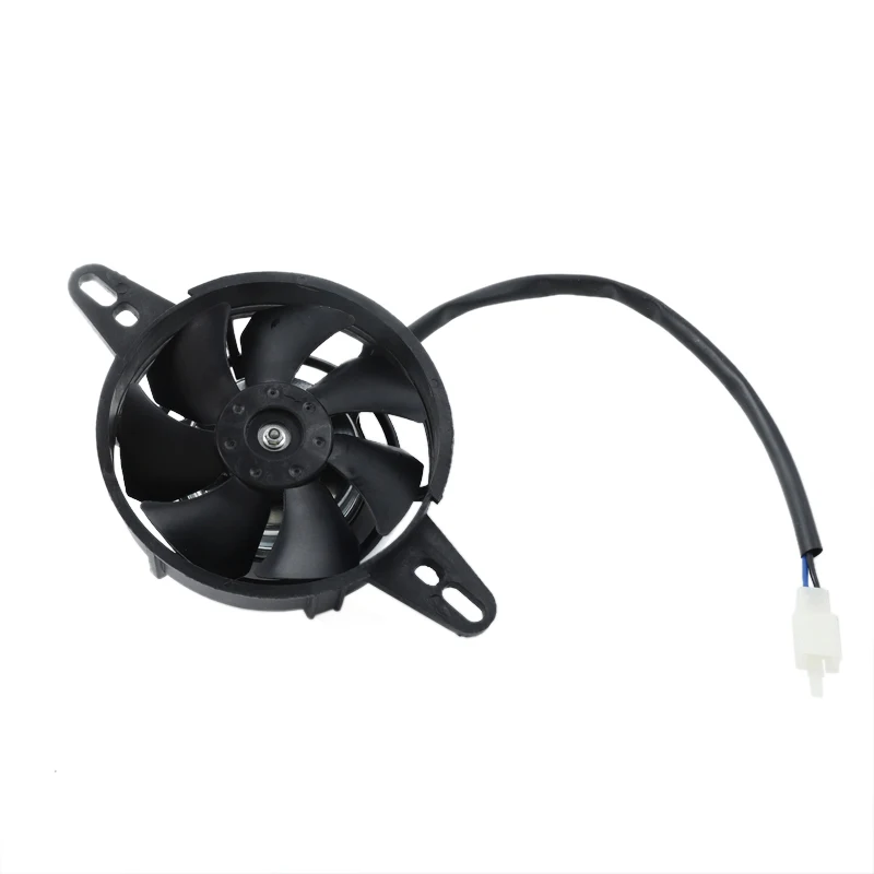 12V Motorcycle Cooling Fan Electric Radiator Suitable For 150cc 200cc 250cc ATV 4WD Go Kart Engine Oil Cooler