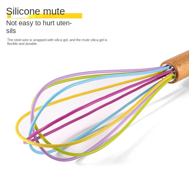 Silicone Egg Beater Whisk 2