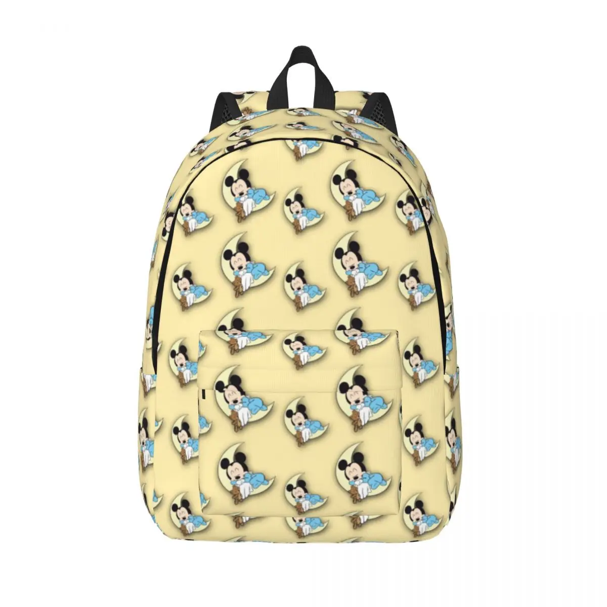 

Рюкзак для мальчиков и девочек, Холщовый ранец в стиле Disney, с Микки Маусом, Школьный Рюкзак Для учебников